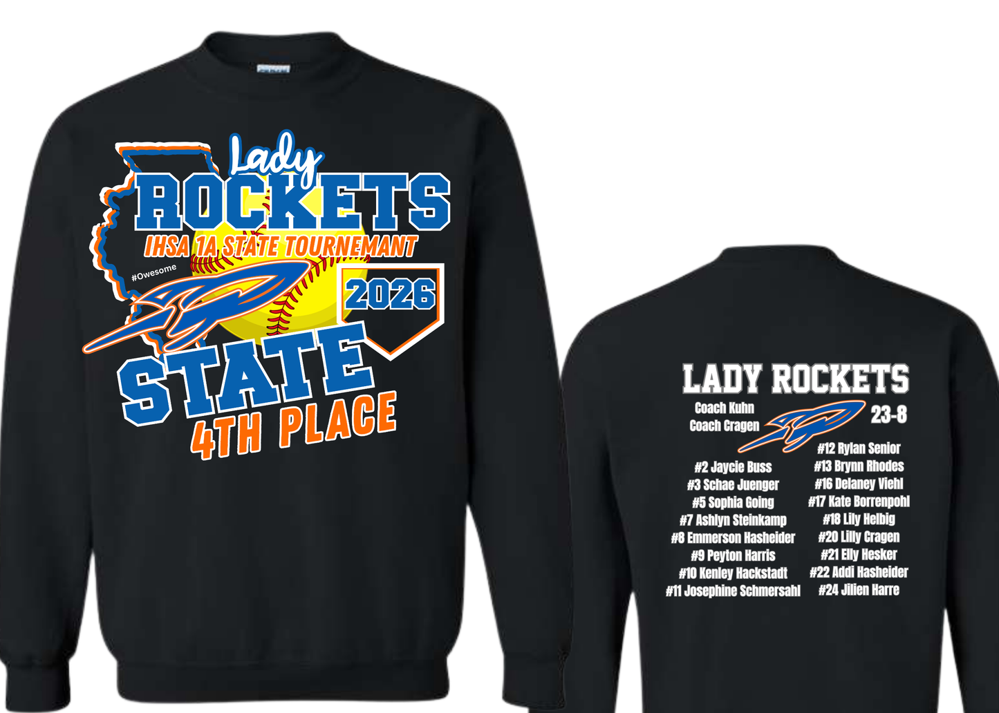 LADY ROCKET SOFTBALL STATE