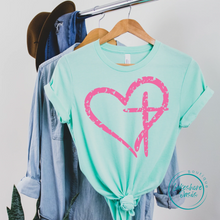 Load image into Gallery viewer, Cross Heart