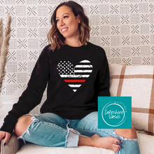 Load image into Gallery viewer, Firefighter Heart