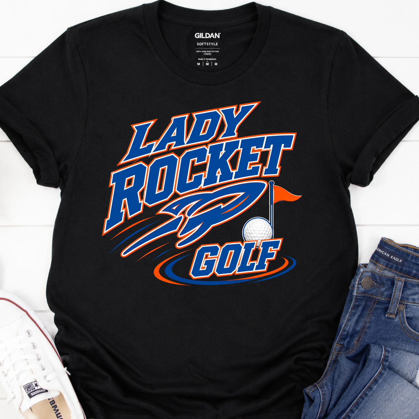 LADY ROCKET GOLF T-SHIRT