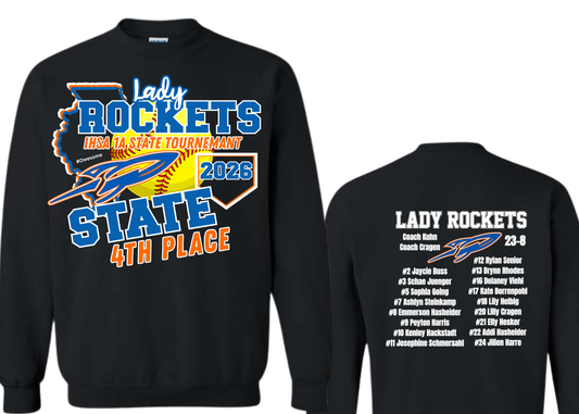 YOUTH LADY ROCKET SOFTBALL STATE